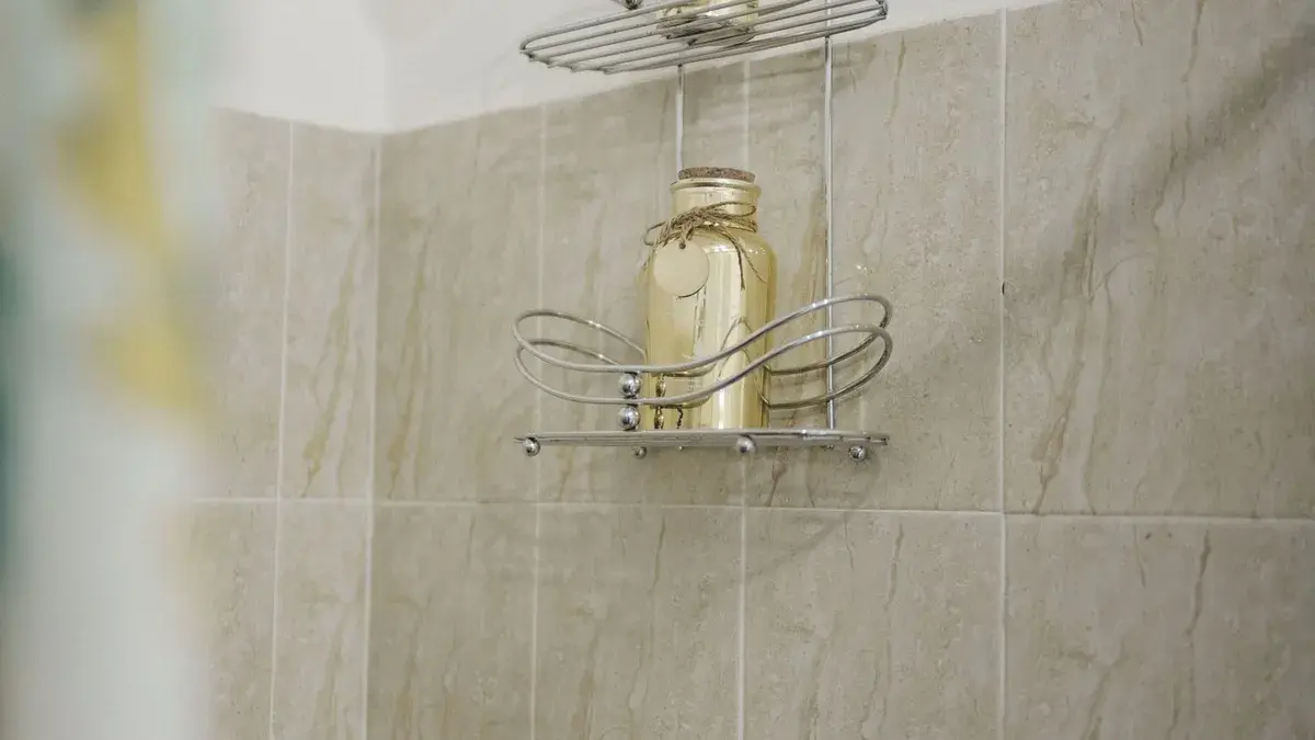 Bathroom shower during a Prague hot water outage