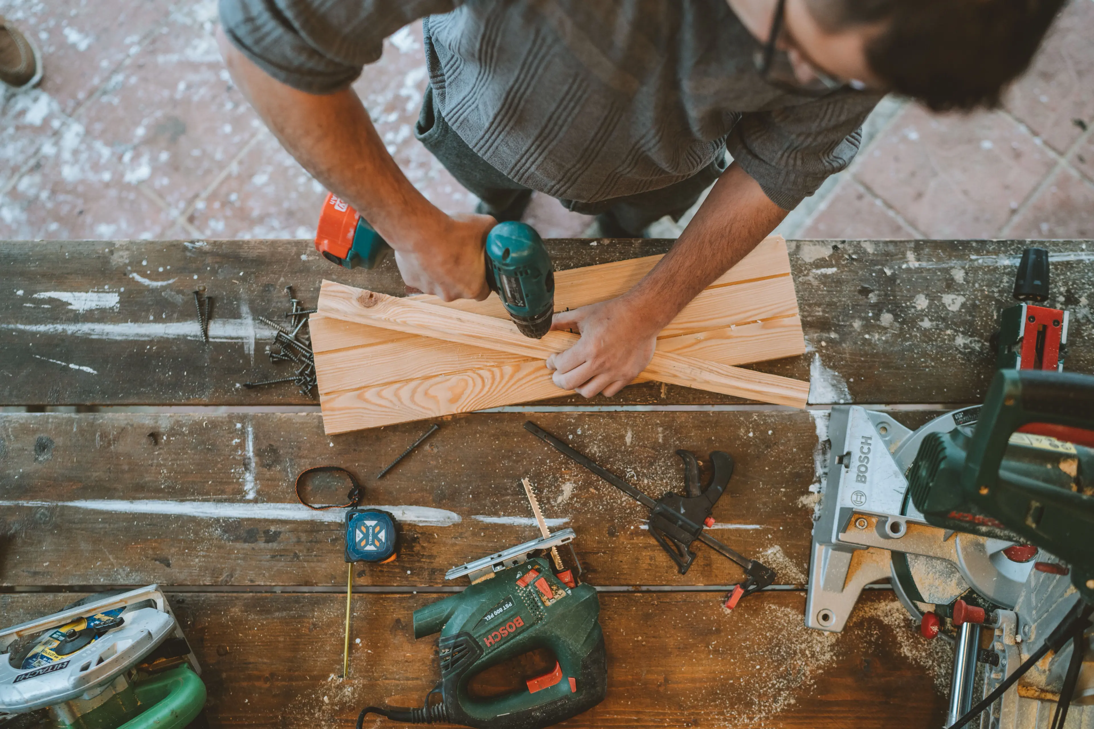 Craftsman at work